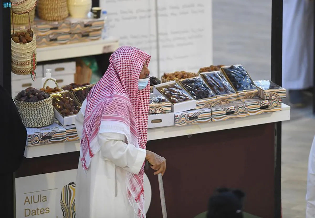 مهرجان العلا للتمور - الصورة من حساب واس على تويتر