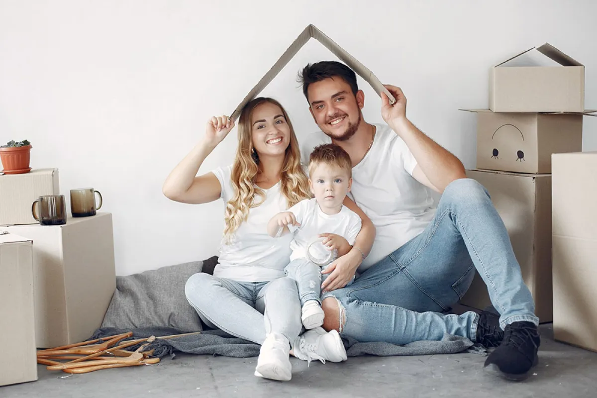 صورة لأسرة سعيدة