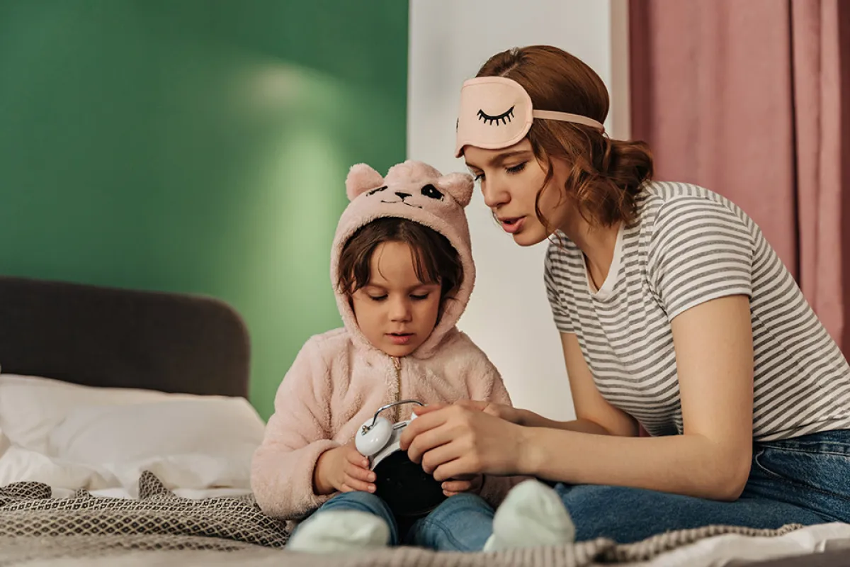 جدول زمني نموذجي لتنظيم أوقات الأطفال الصغار