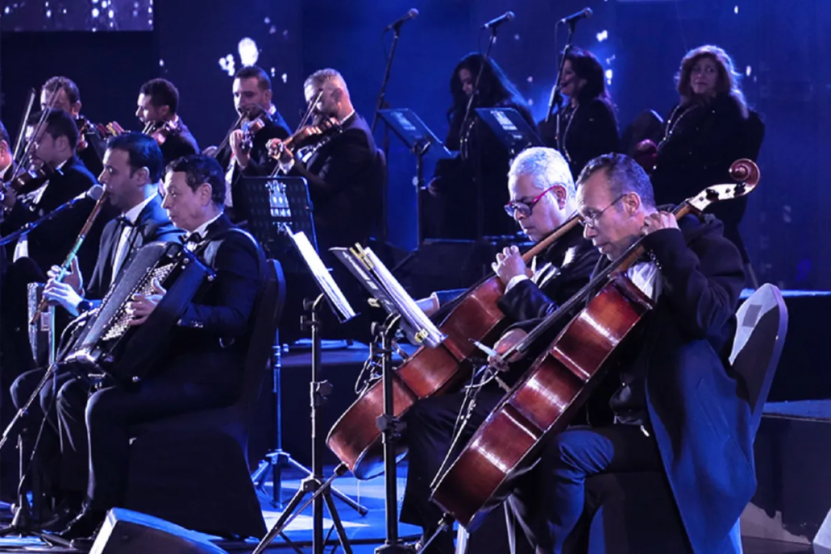 الأوركسترا المصرية - الصورة من الحساب الرسمي لموسم الرياض على تويتر