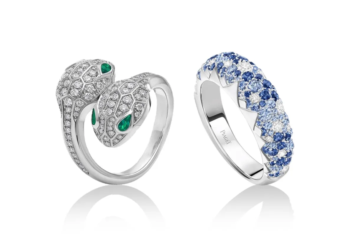 خواتم ألماس مرصعة بالأحجار لإطلالة جذابة لعروس 2022