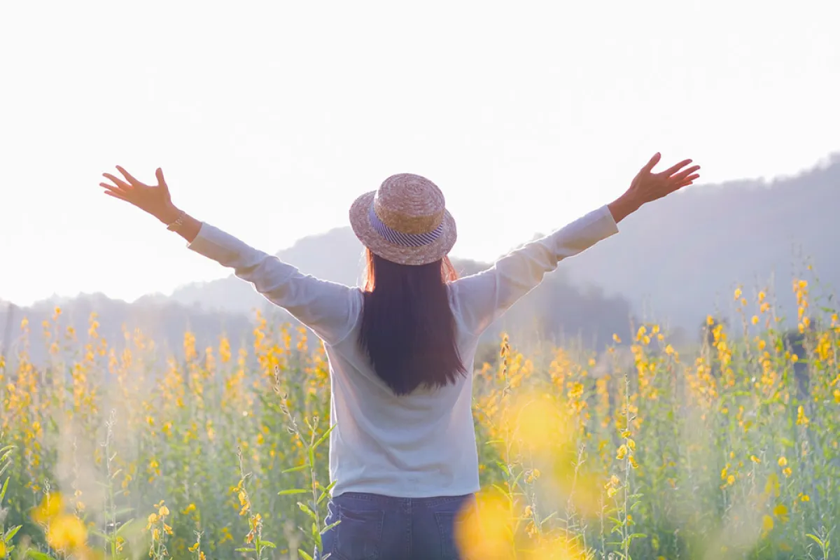 الشعور بالسعادة 