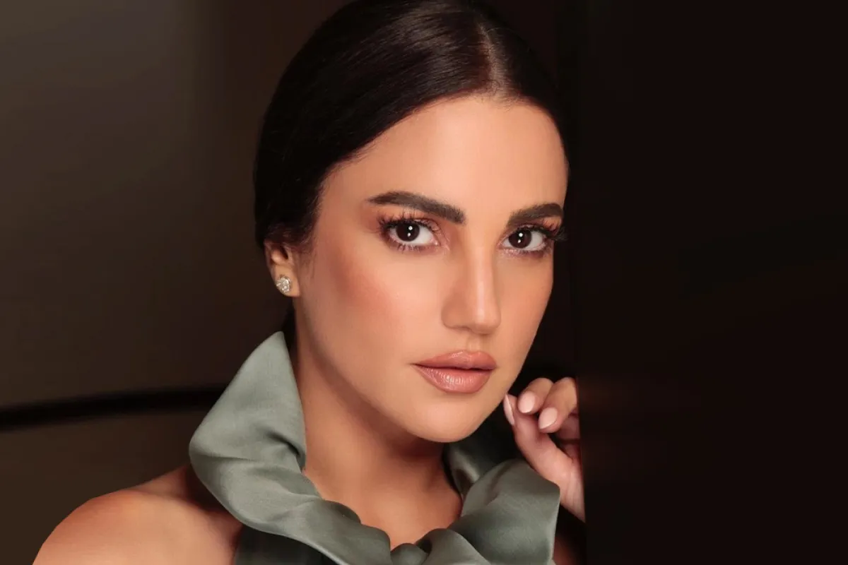 صيحات مكياج من درة-الصورة من حسابها على الإنستغرام