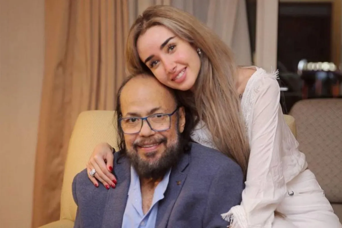 هنا الزاهد وطلعت زكريا - الصورة من حساب هنا الزاهد على انستغرام