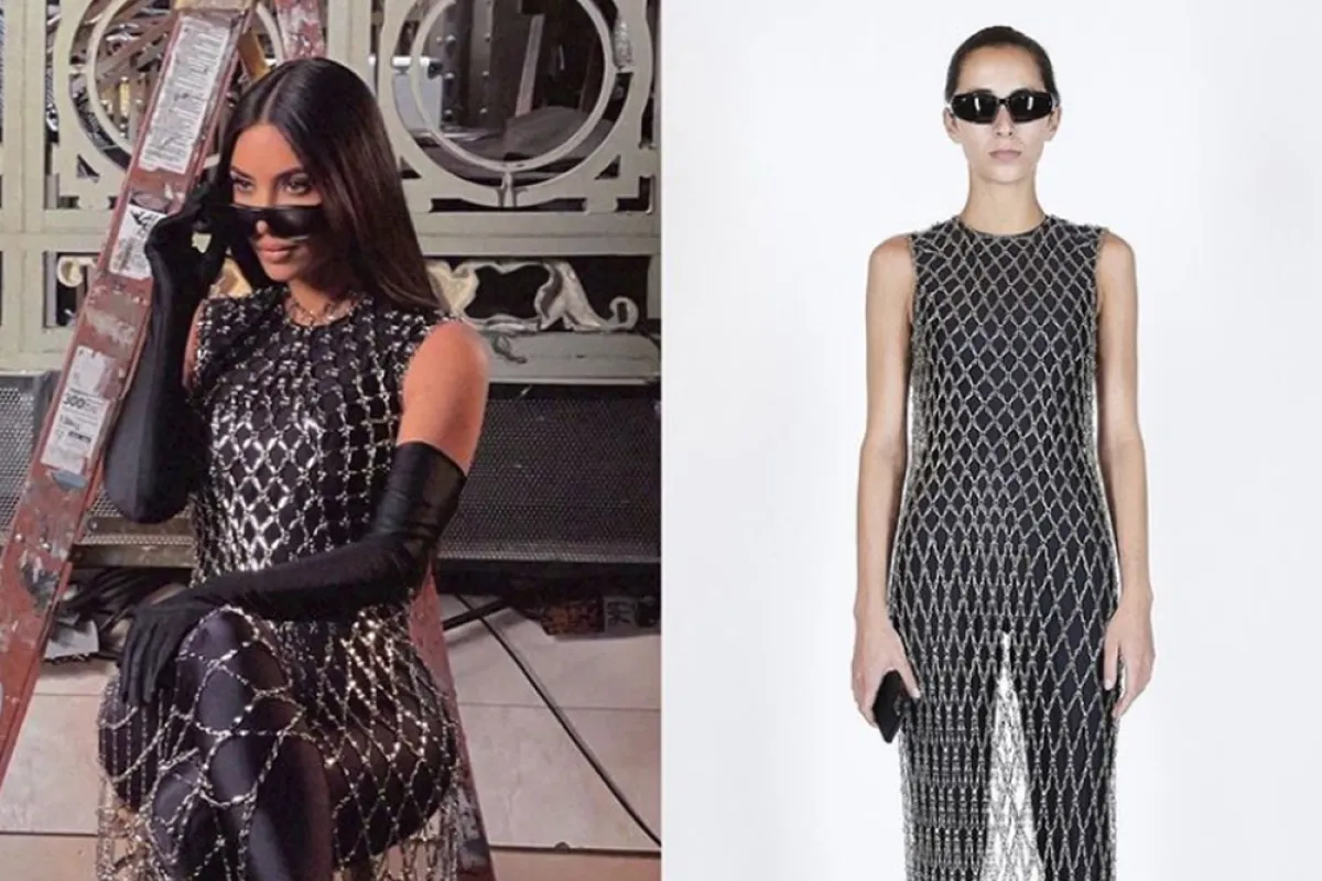 الصورة من حساب تشك ذا تاغ check the tag على انستغرام- كيم كردشيان