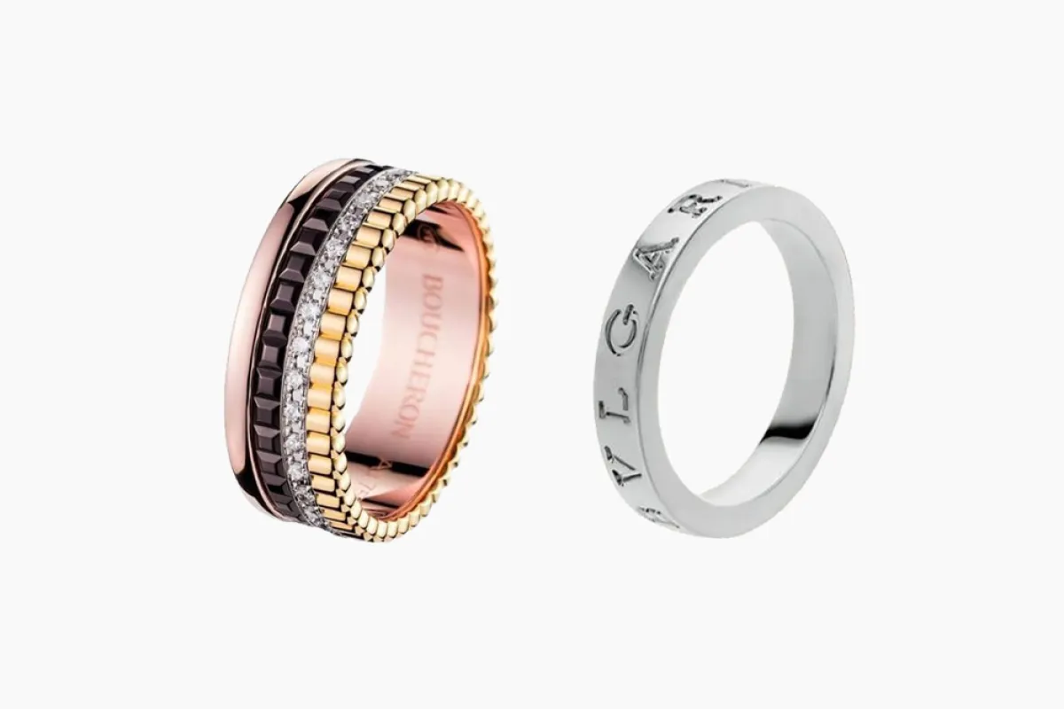 موديلات خواتم محفورة من أشهر الماركات العالمية