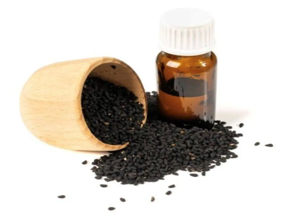 زيت حبة البركة للشعر الابيض