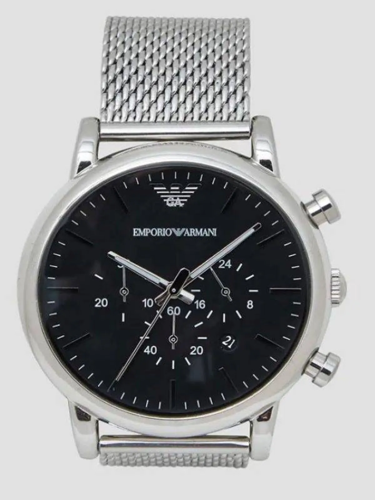 ساعة كرونوغراف ستانلس من جورجيو أرماني Jo armani