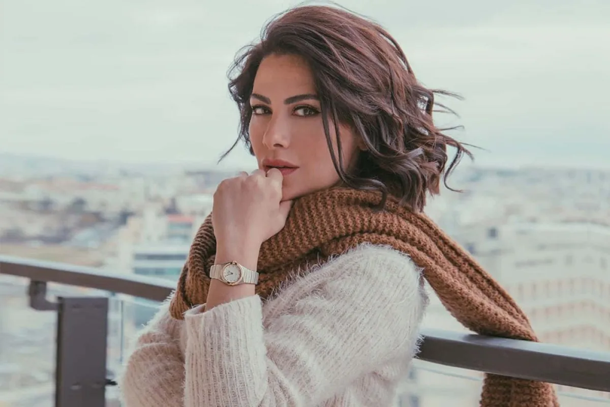 إطلالات شتوية من صبا مبارك