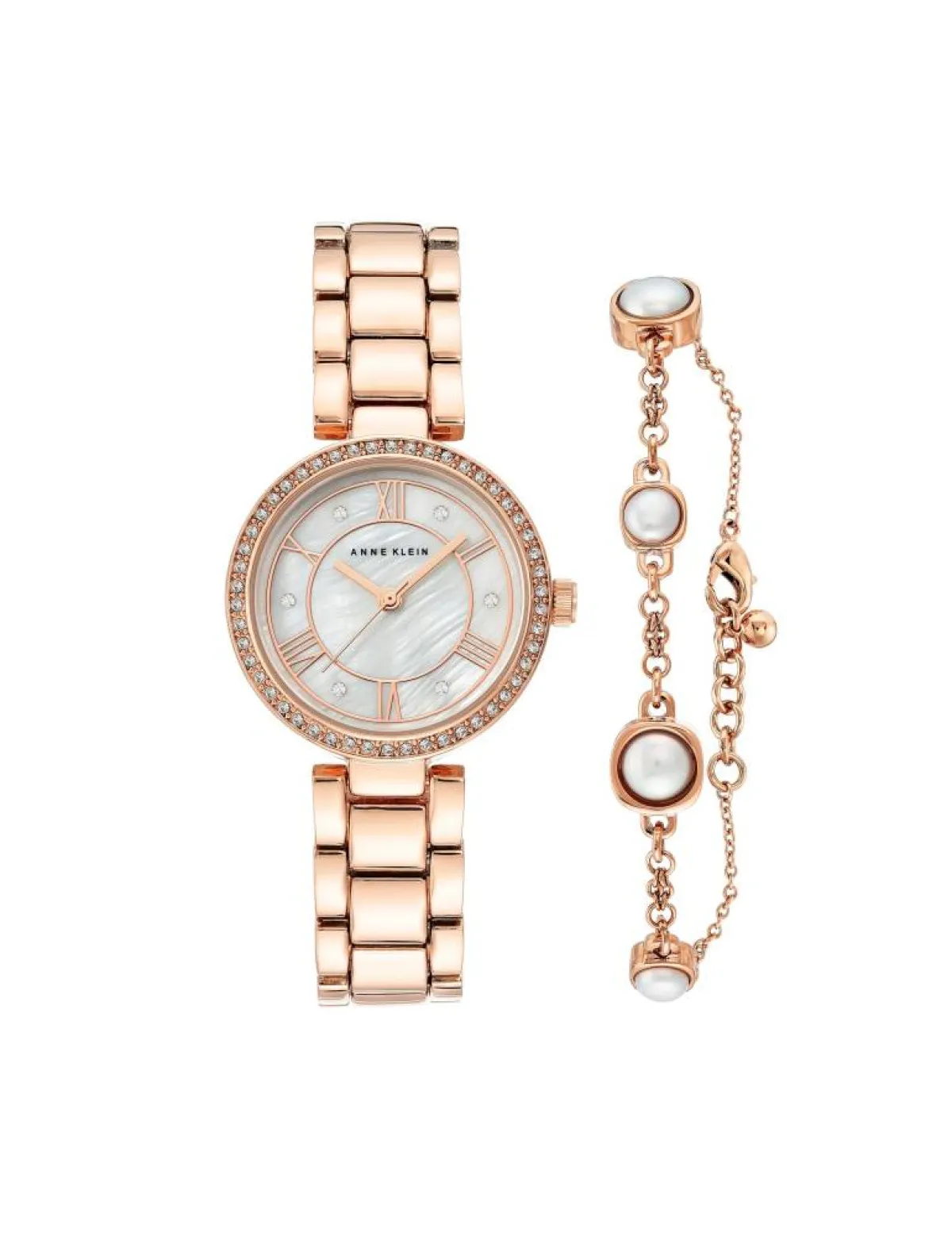 ساعة مع سوار من آن كلاين