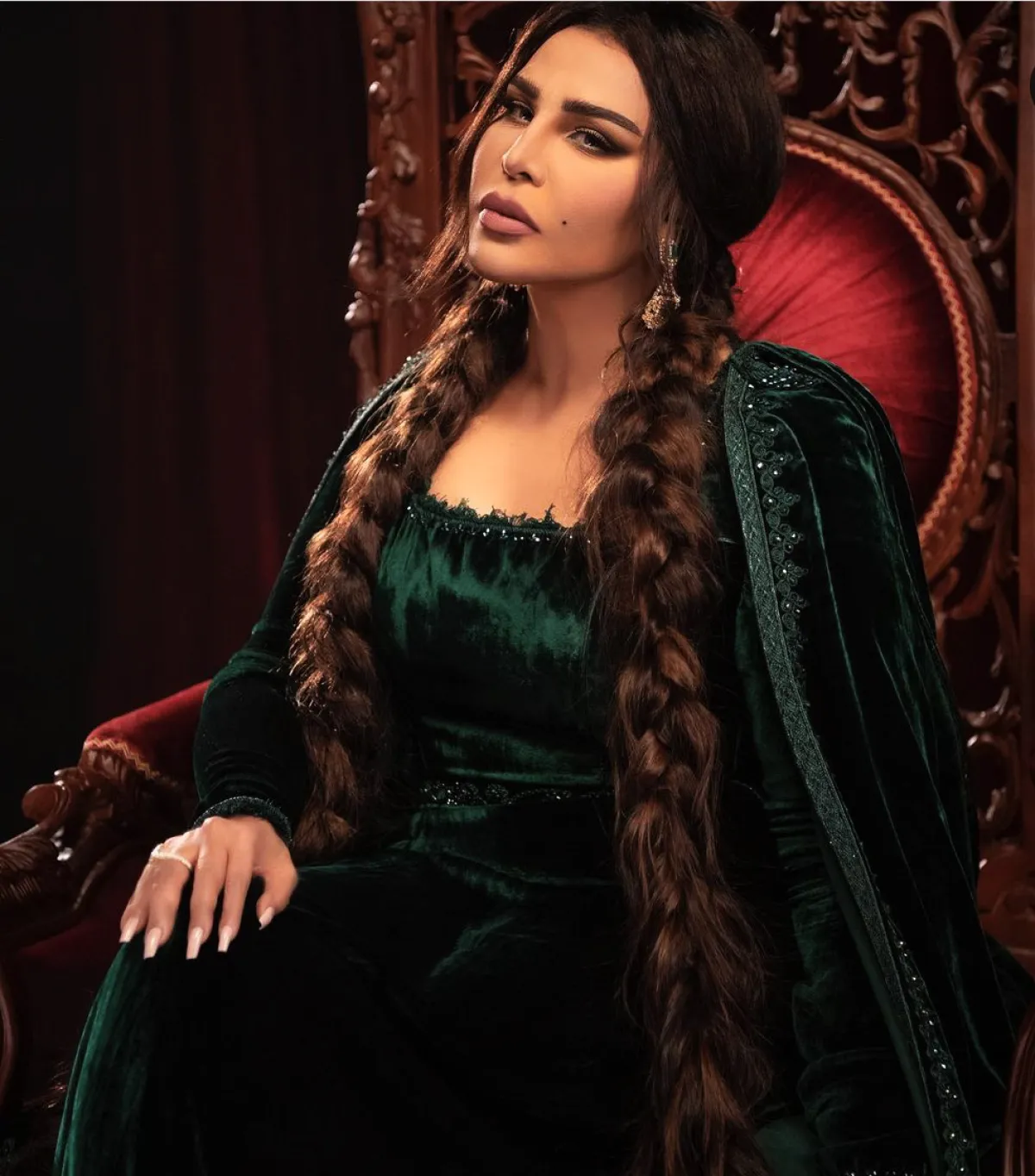 أحلام - الصورة من حسابها على انستغرام