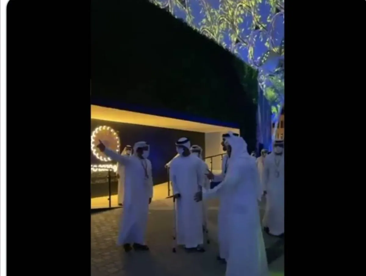 أول ظهور للشيخ زايد بن حمدان آل نهيان بعد تعافيه