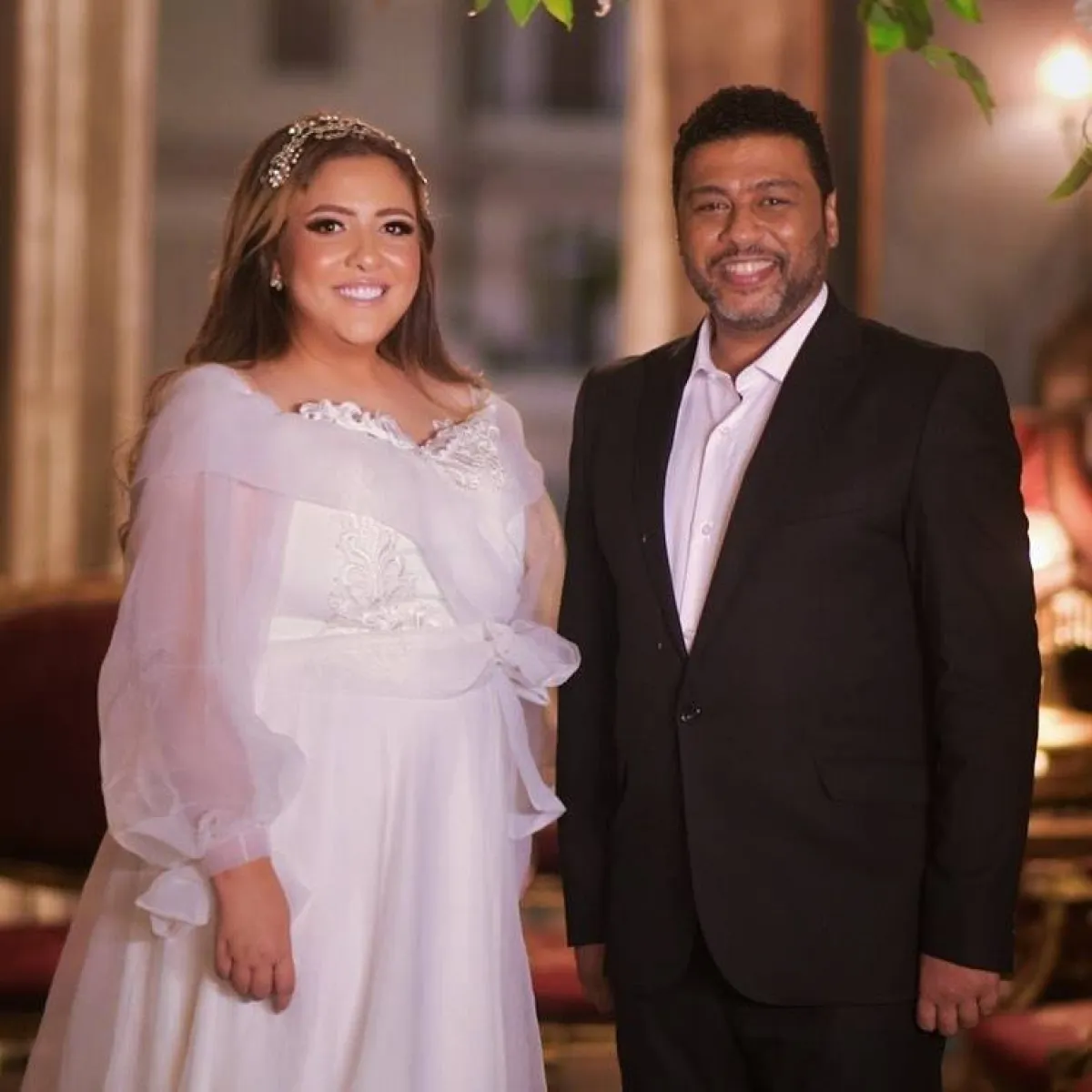 مي كساب والفنان محمد جمعة بطلا حكاية "عقبال عوضك" - الصورة من حساب مي على انستغرام