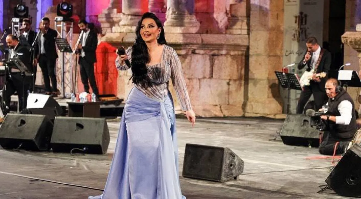 ديانا كرزون في حفلها بمهرجان جرش - الصورة من حسابها على انستغرام