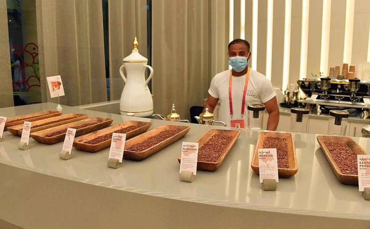 جناح سرد مجمع يحوي مطعمًا ومتجرًا للهدايا التذكارية وقسم للحلويات والمثلجات. المصدر (واس)