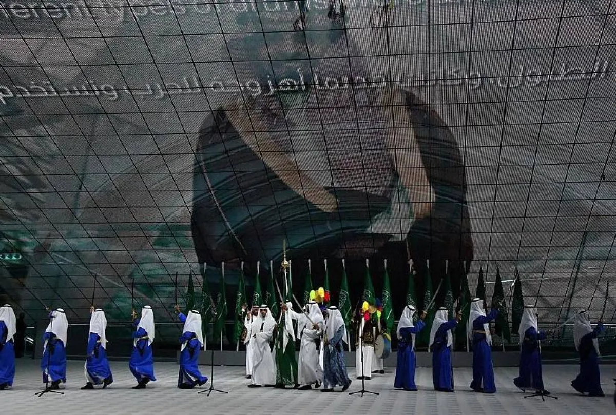 الشاشة الخارجية للجناح. المصدر (واس)