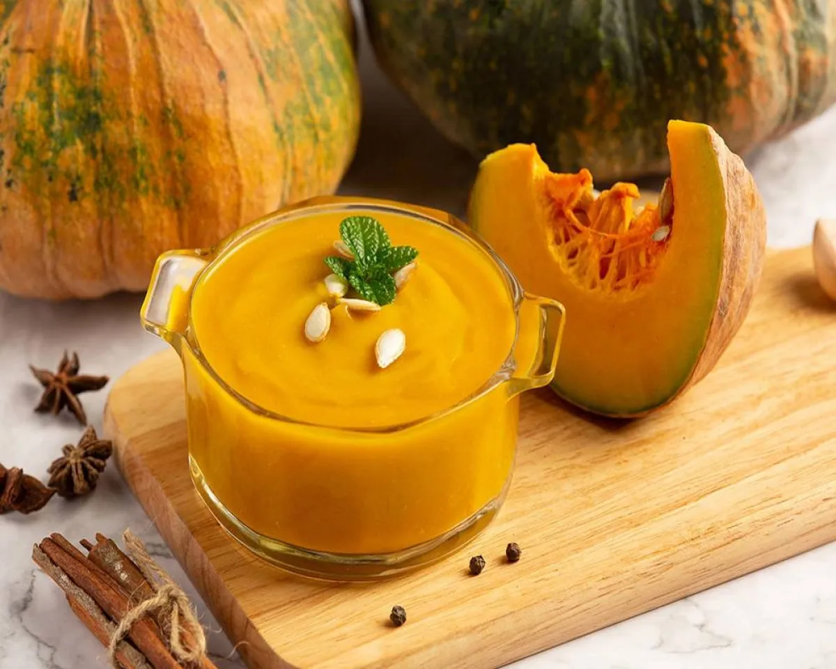 طبق من اليقطين 