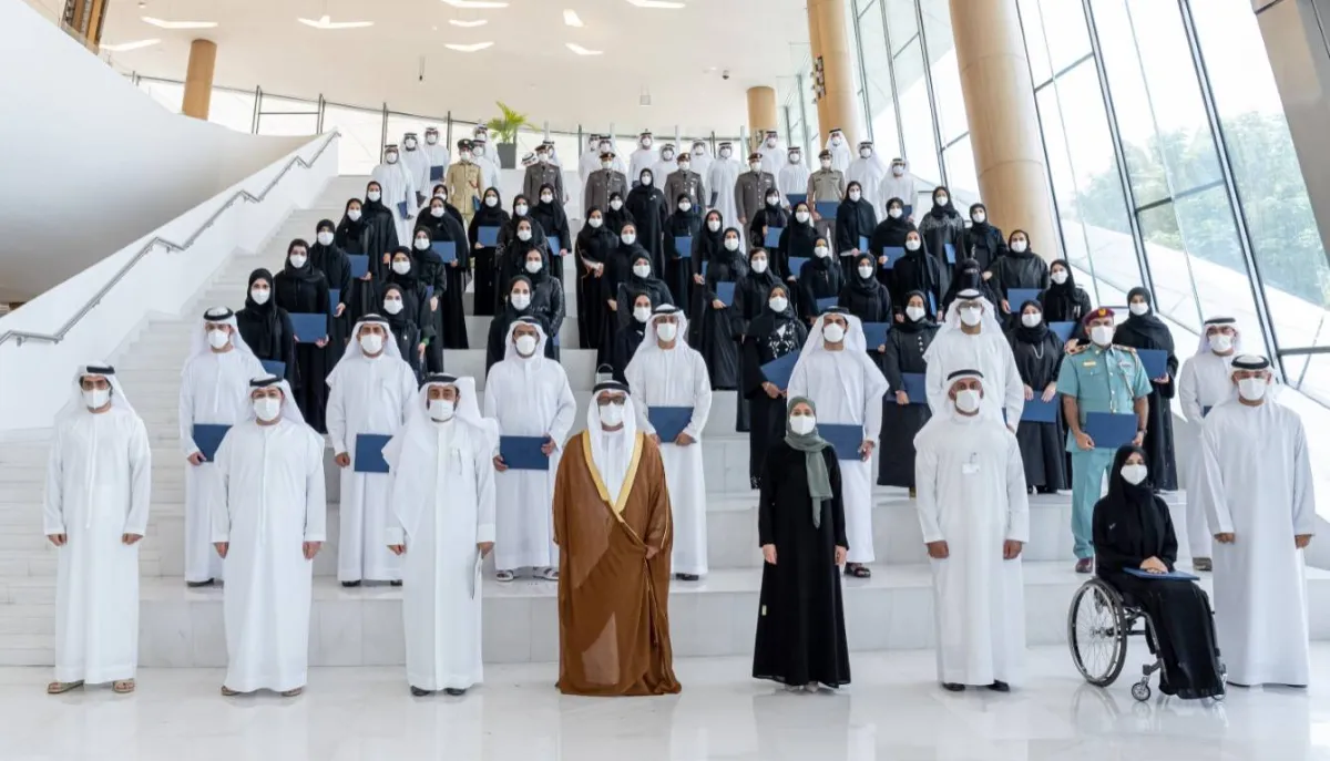 الإمارات تكرم 120 خريجًا من برنامج الدبلوم المهني في منظومة التميز الحكومي. المصدر (وام)
