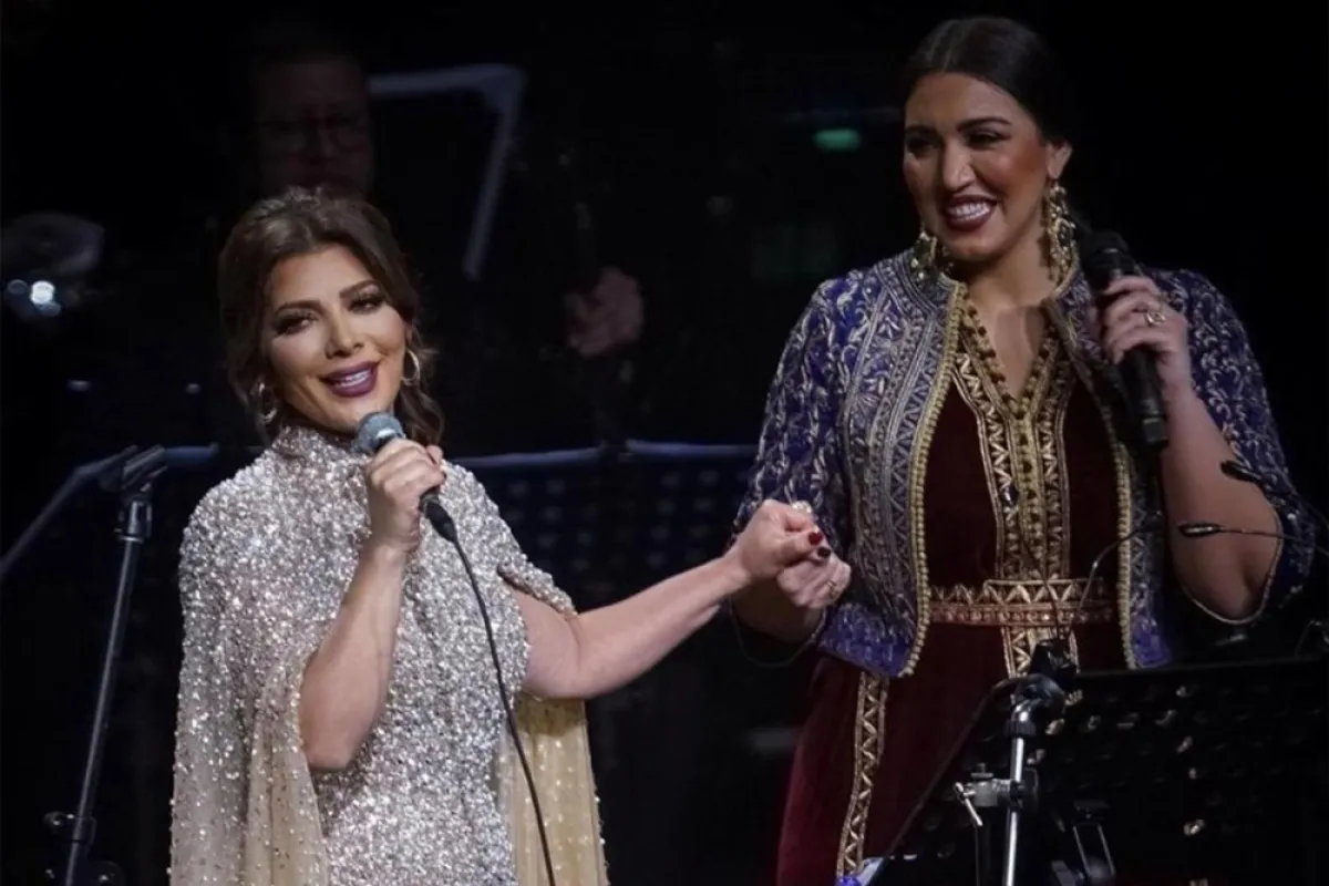 أصالة وأسما لمنور- الصورة من حساب أصالة على تويتر