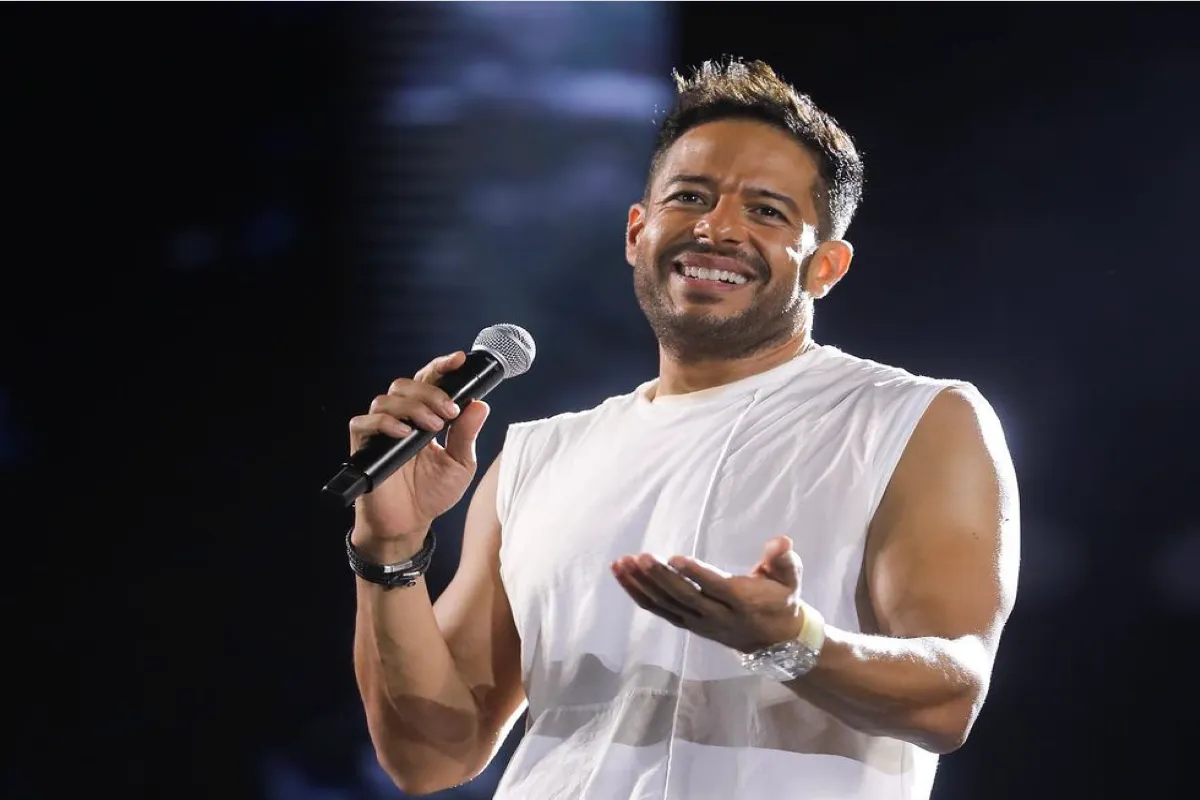 محمد حماقي - الصورة من حسابه على انستغرام