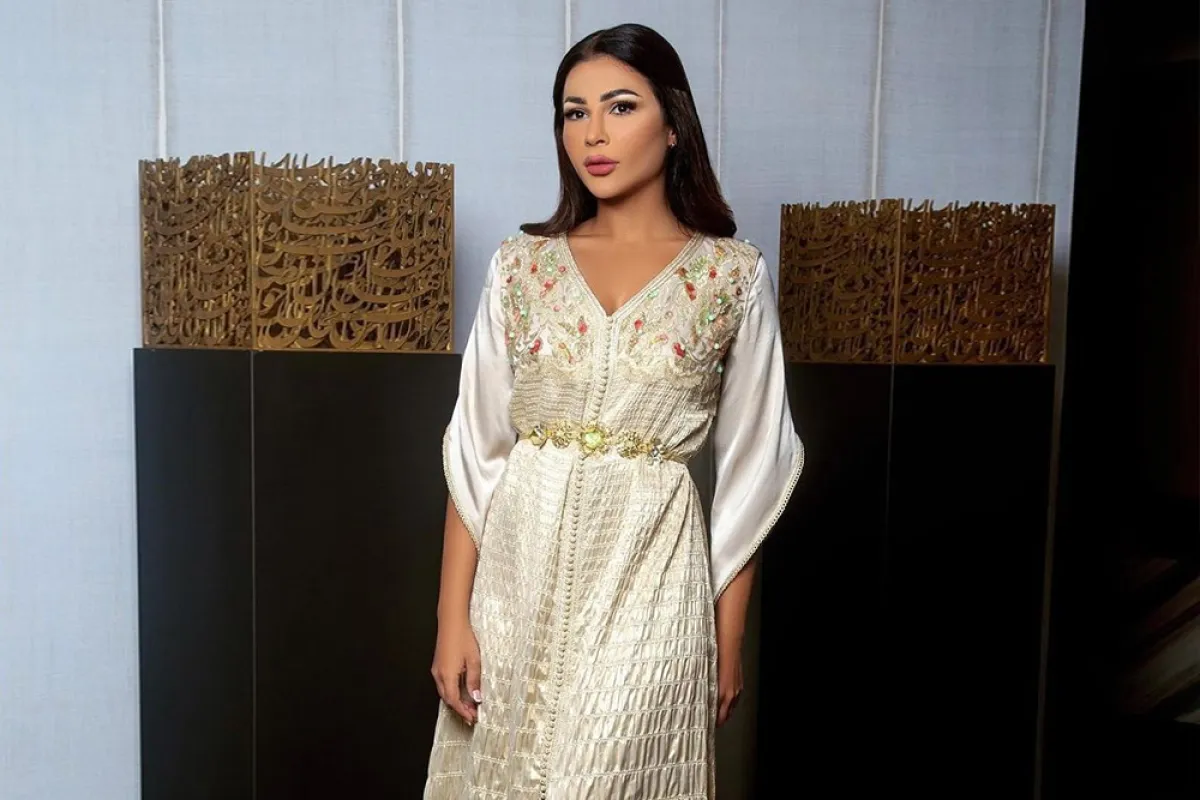 مهيرة عبدالعزيز بقفطان للمناسبات