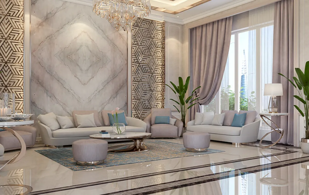 مجلس نسائي جذّاب في إطلالته