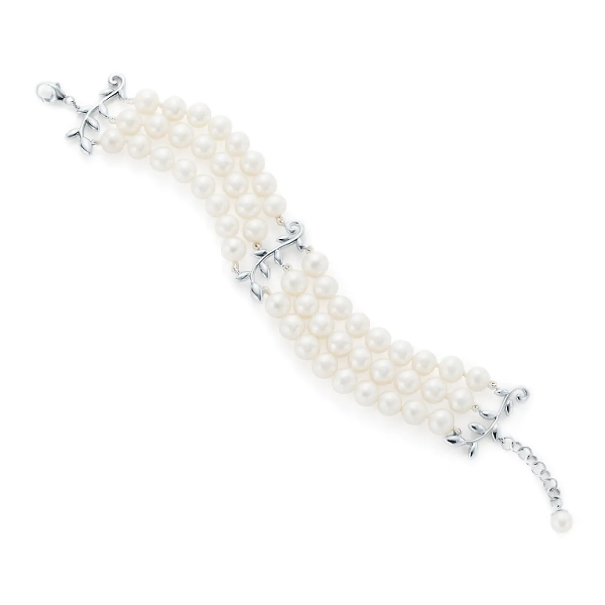 سوار من اللؤلؤ  Olive Leaf Three-Row من تيفاني أند كو Tiffany&CO