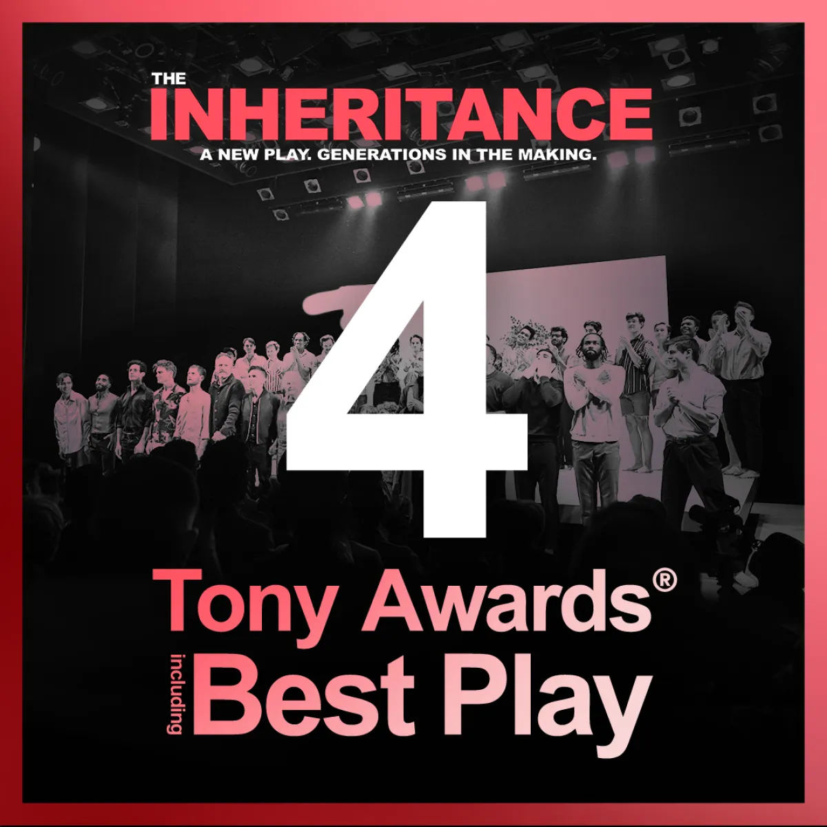 عرض The Inheritance الحائز على أربع جوائز توني - الصورة من فيسبوك The Inheritance