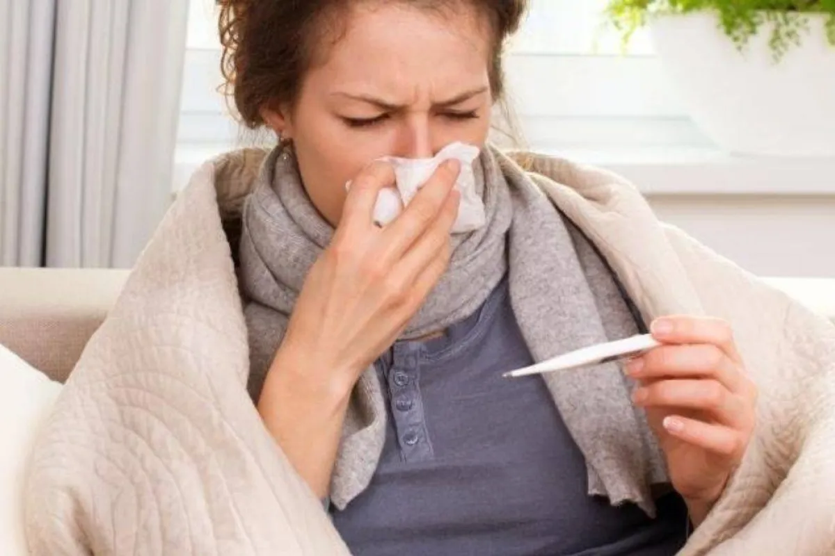 عند ارتفاع حرارة الجسم بسبب معاناة المرض