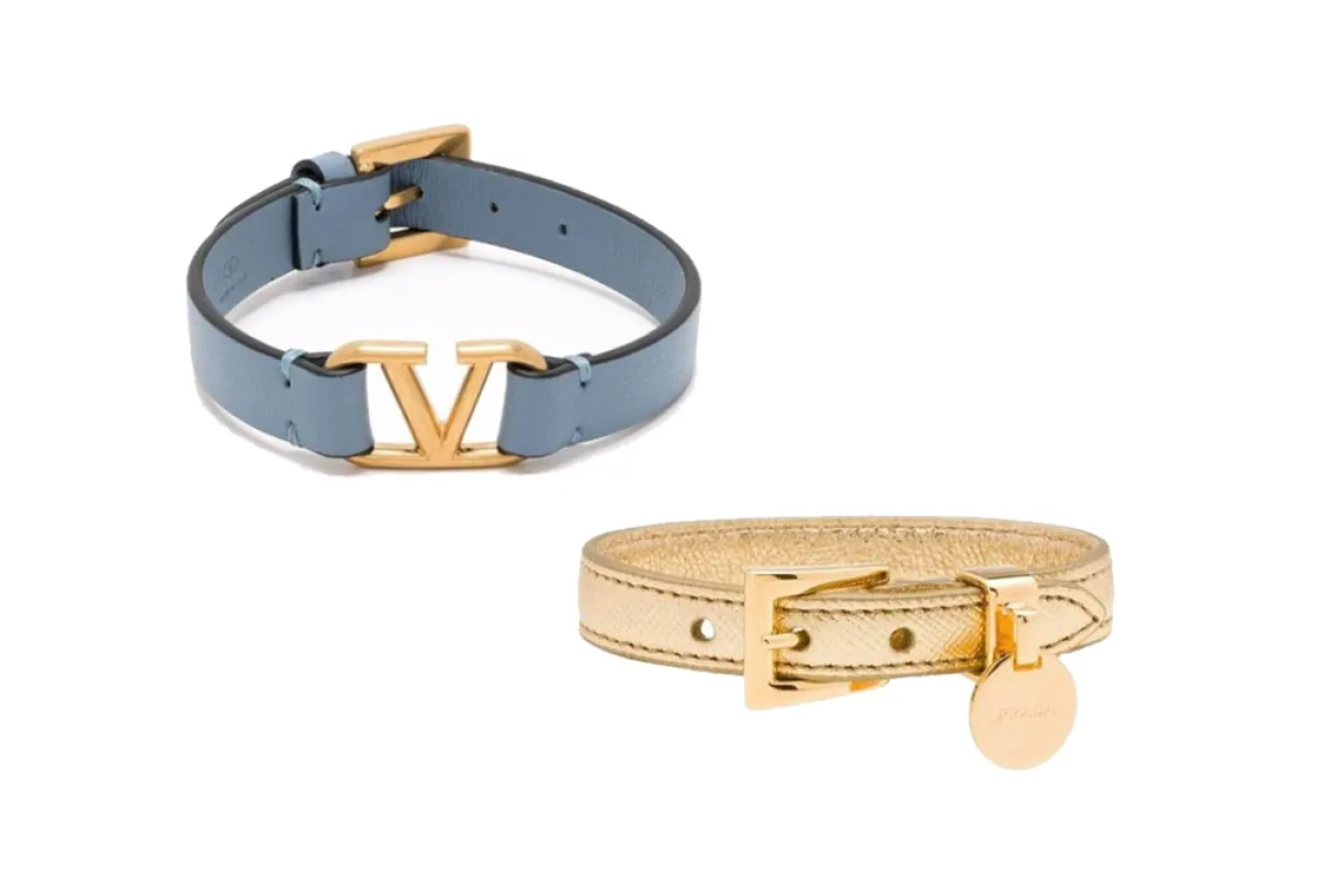 موديلات أساور جلد نسائية