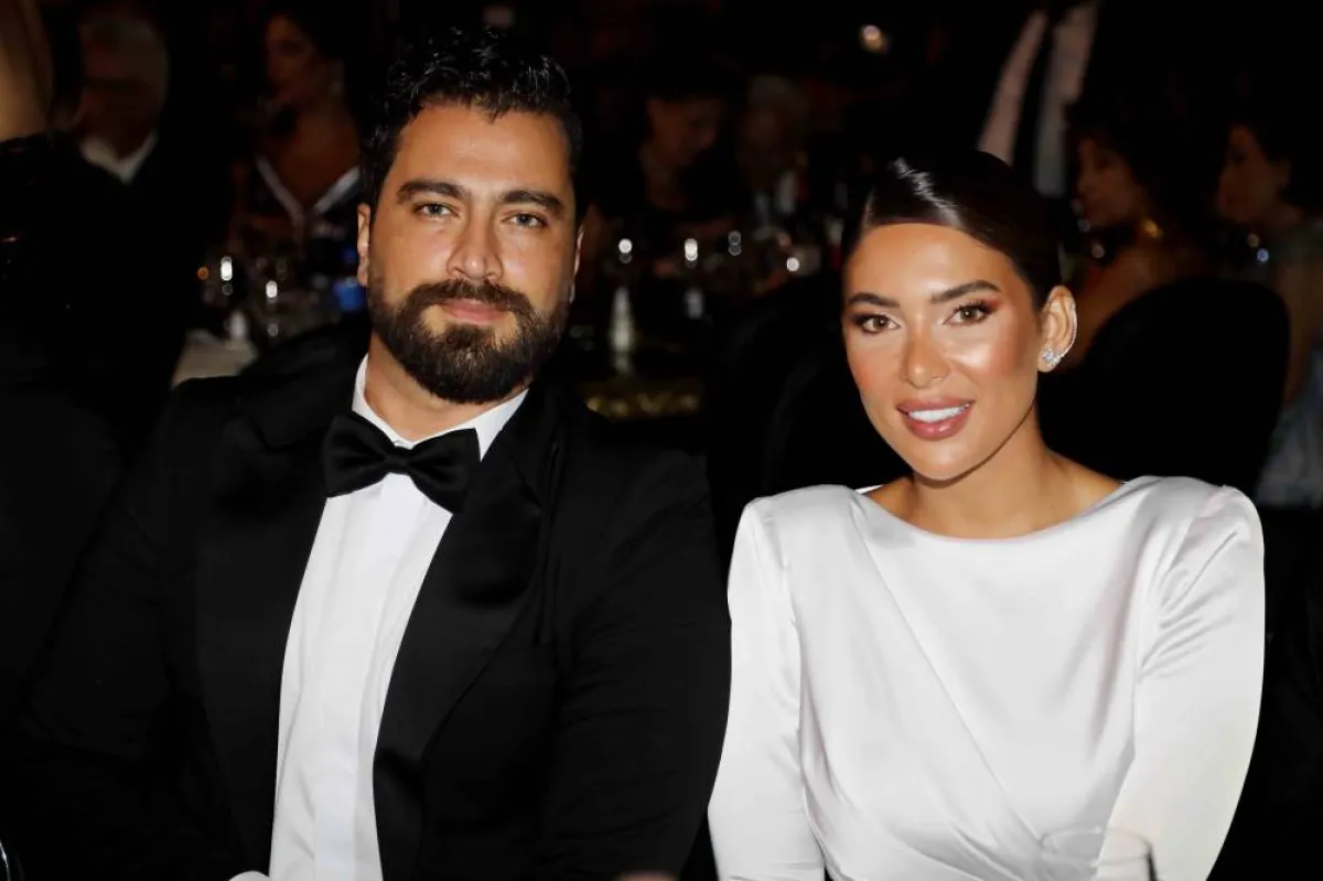 معتصم النهار وزوجته لين - الصورة خاصة بـ"سيدتي" تصوير محمد رحمة