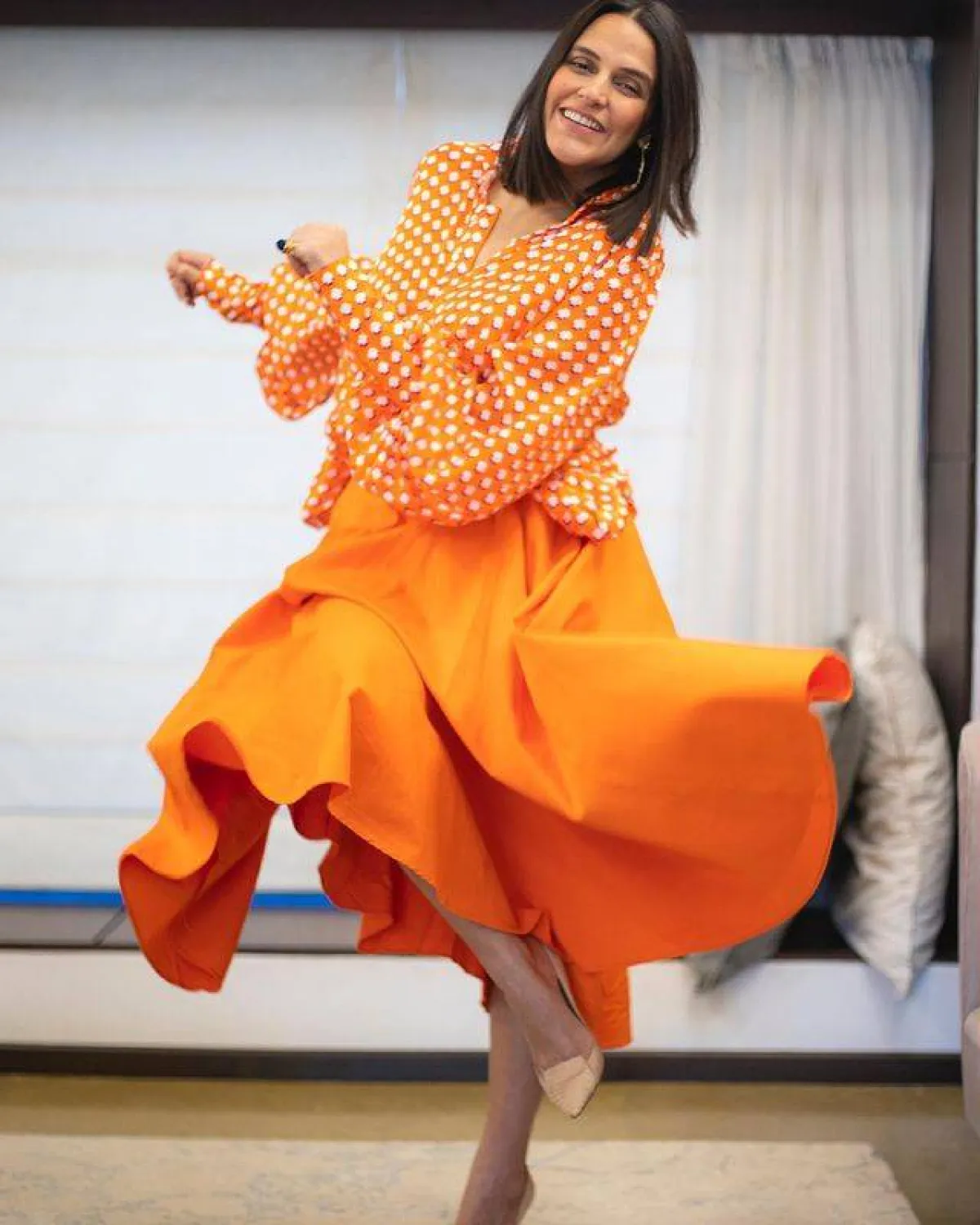 نيها دوبيا- الصورة من حسابها على إنستغرام