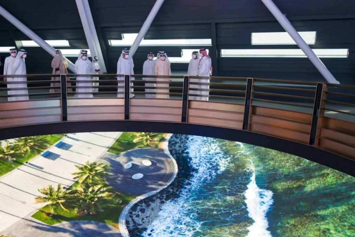 محمد بن راشد يزور جناح المملكة العربية السعودية في إكسبو 2020 دبي