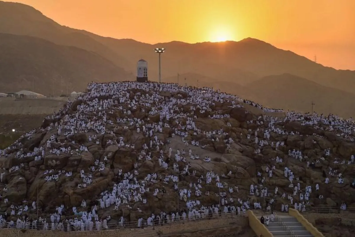 جبل عرفات- الصورة من مجلة هي