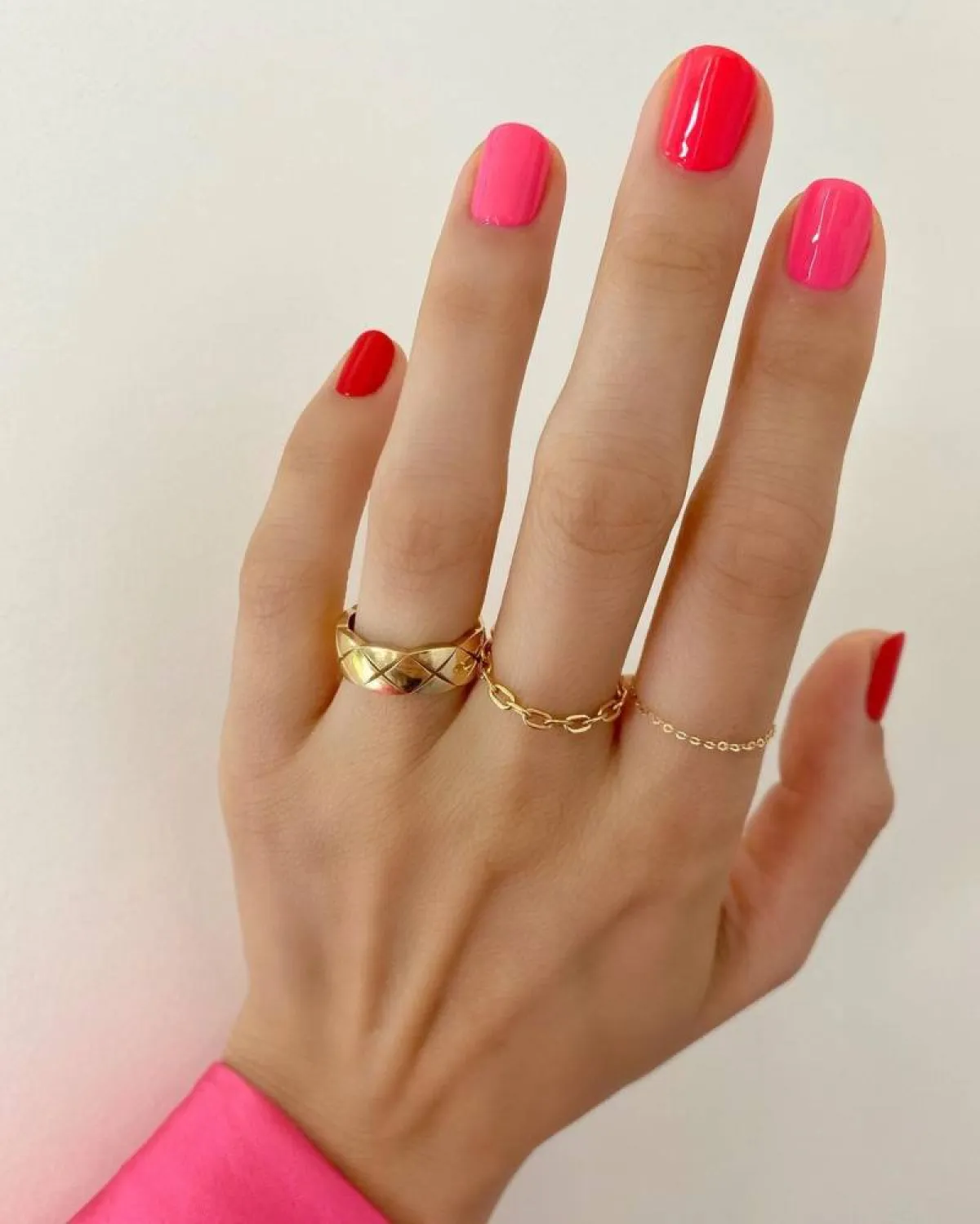 موديلات مناكير ملون