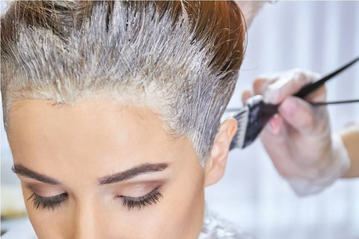 خطوات صبغ الشعر 