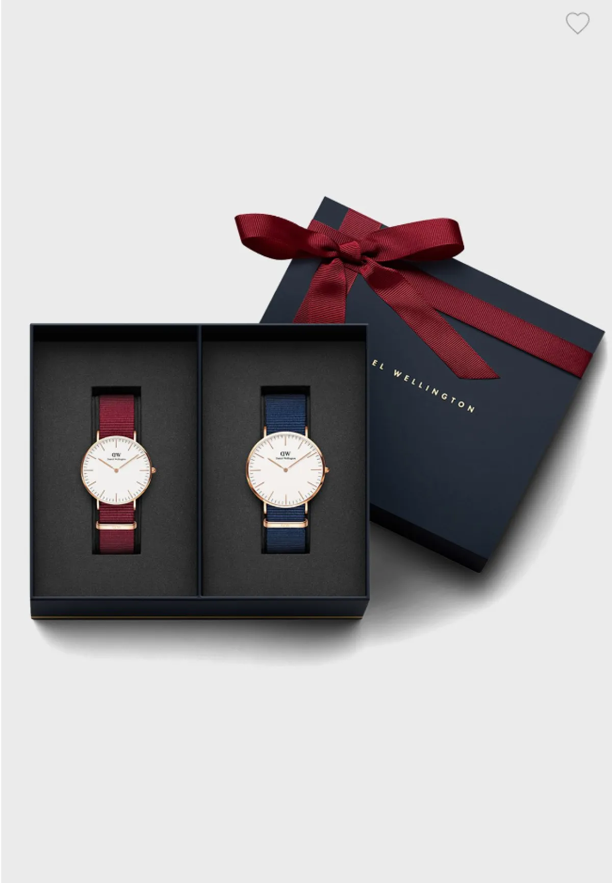 طقم ساعات للرجال والنساء من دانيال ويلنغتون Daniel Wellington