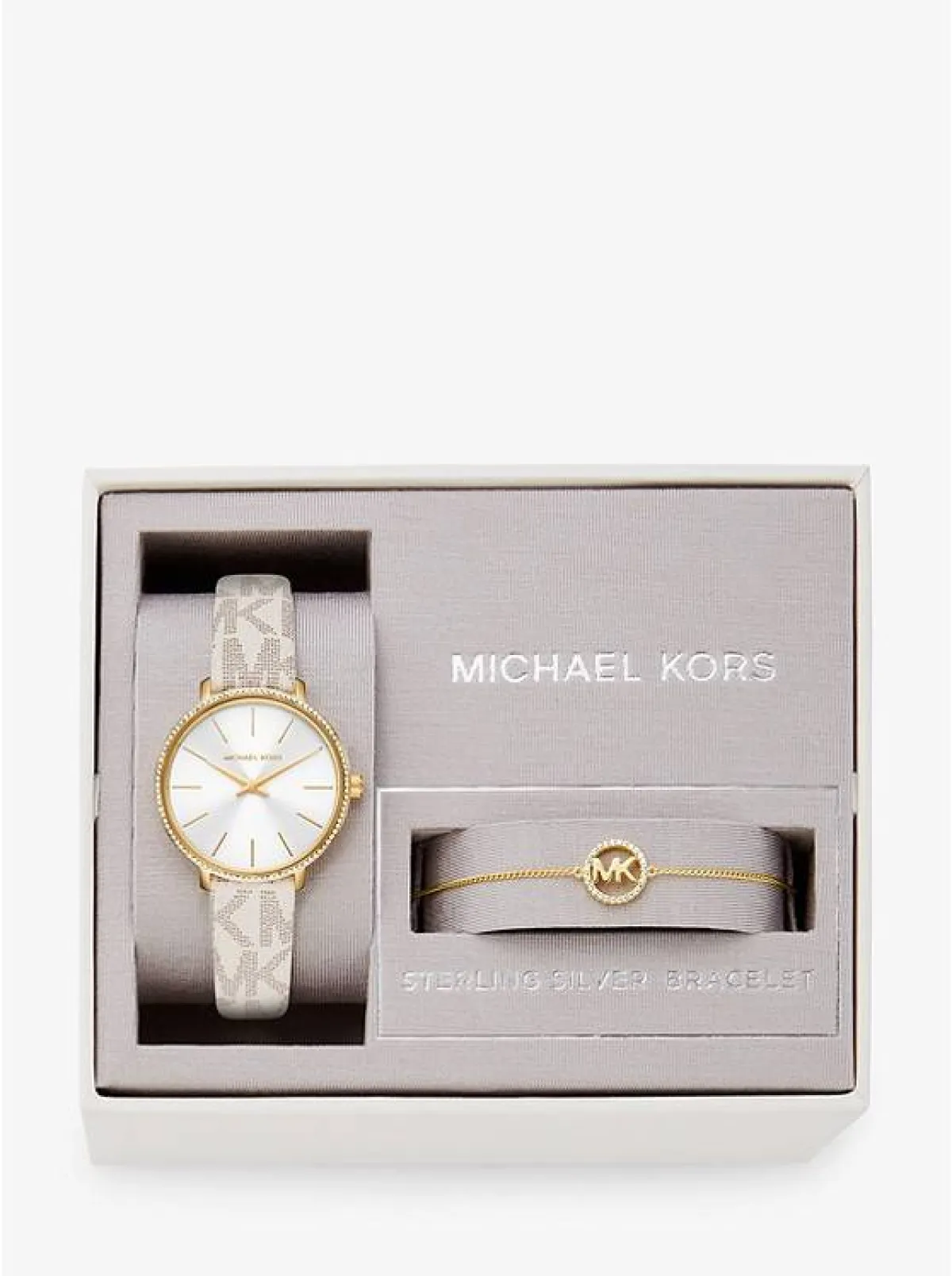 طقم ساعة نسائية من مايكل كورس Michel Kors