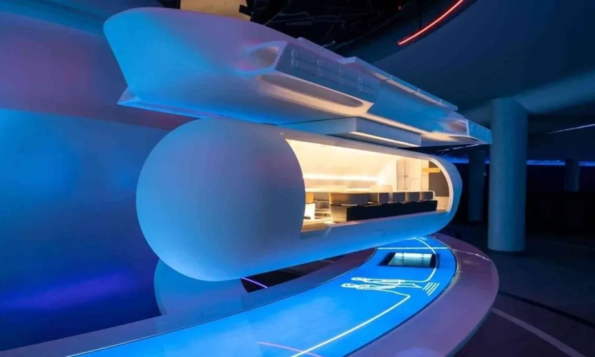 كبسولة النقل التجاري فائق السرعة