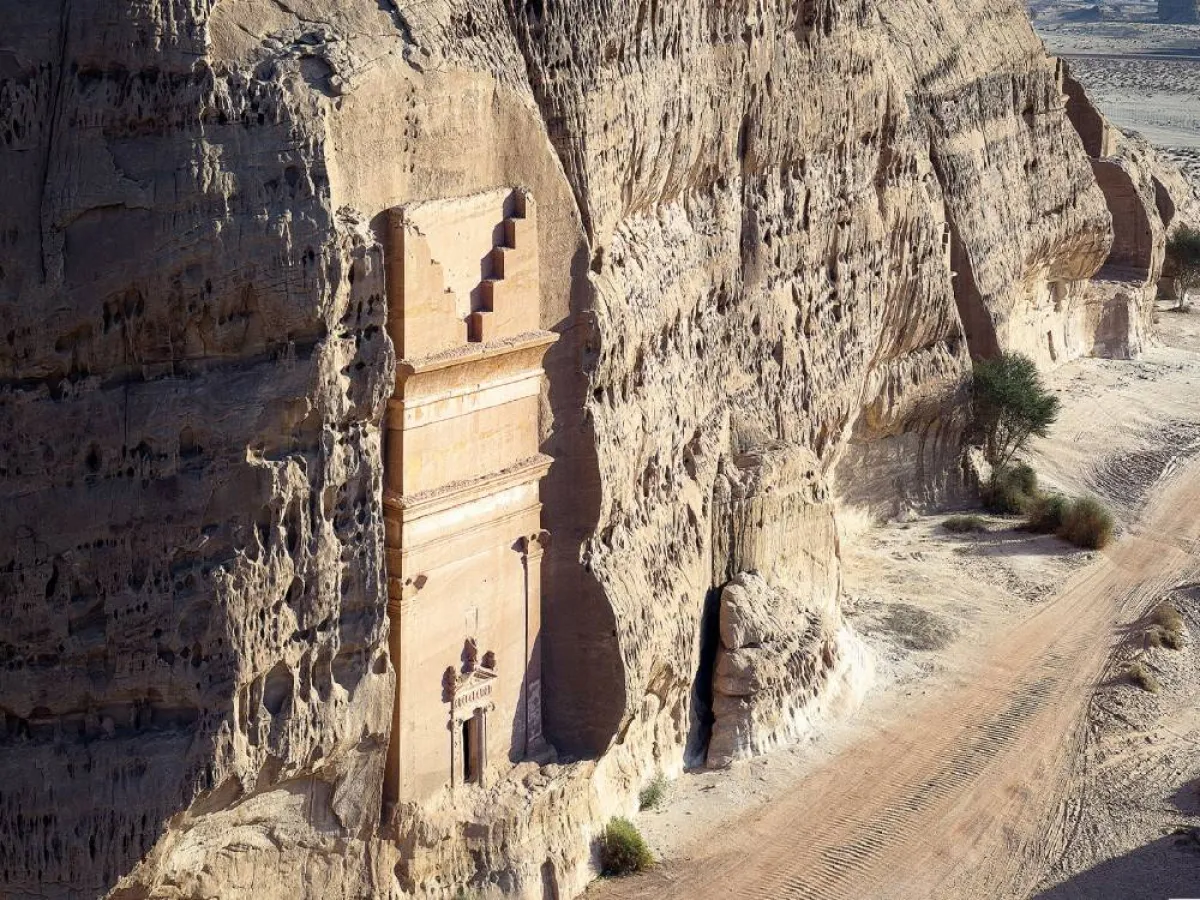 مدائح صالح  _ الصورة من حساب الهيئة الملكية لمحافظة العلا 