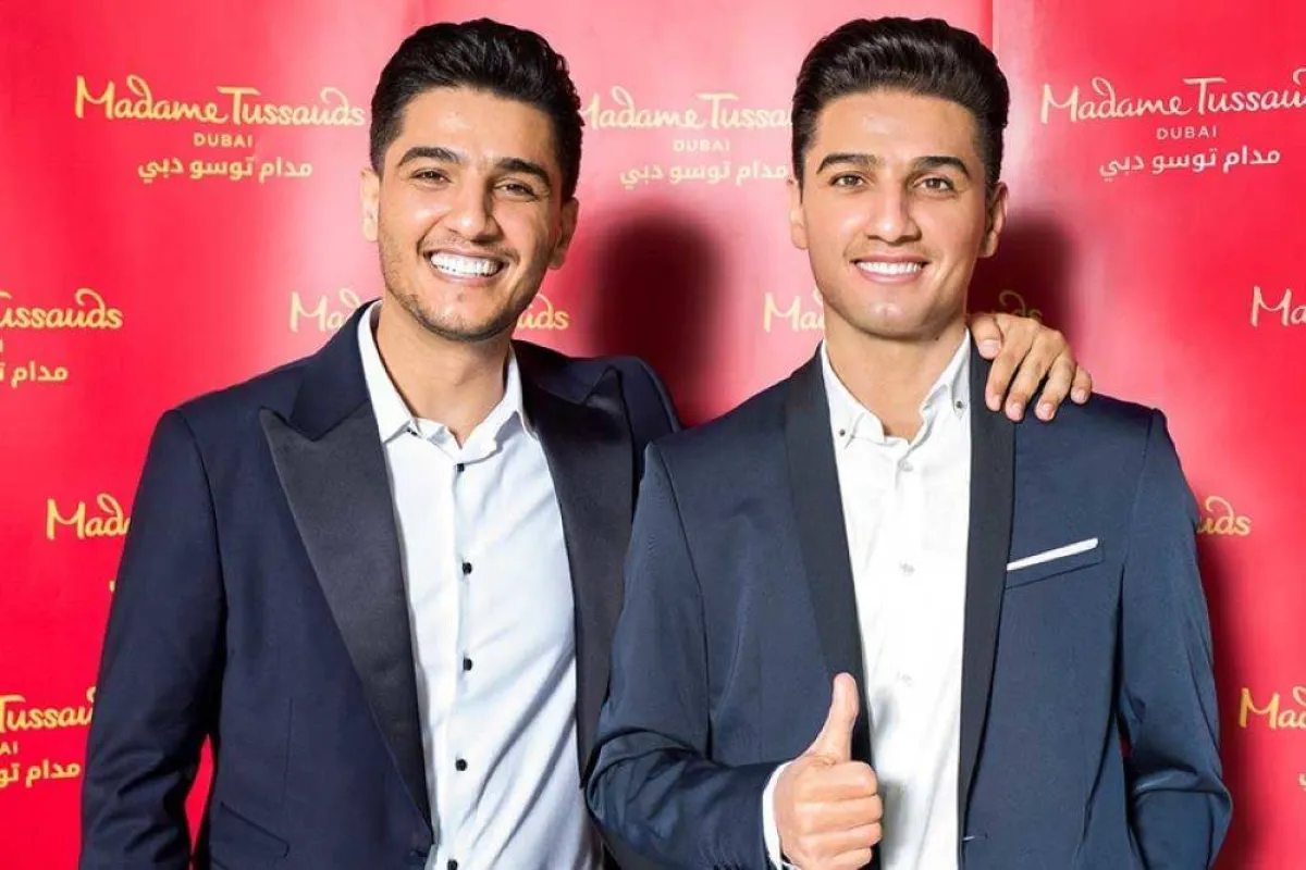 الفنان محمد عساف - الصورة من حساب متحف المدام توسو بإنستغرام