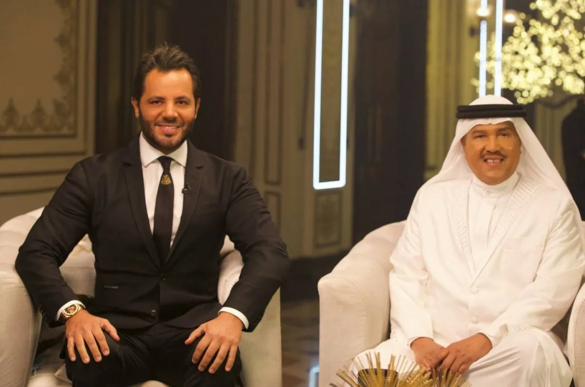 MBC1  تستضيف محمد عبده في برنامج "جلسة عمر" مع نيشان - الصورة من المكتب الإعلامي للـMBC