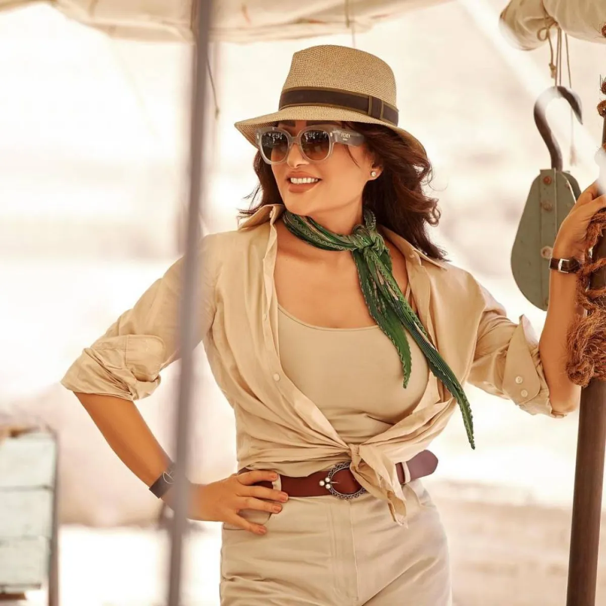 لطيفة - الصورة من حسابها على انستغرام