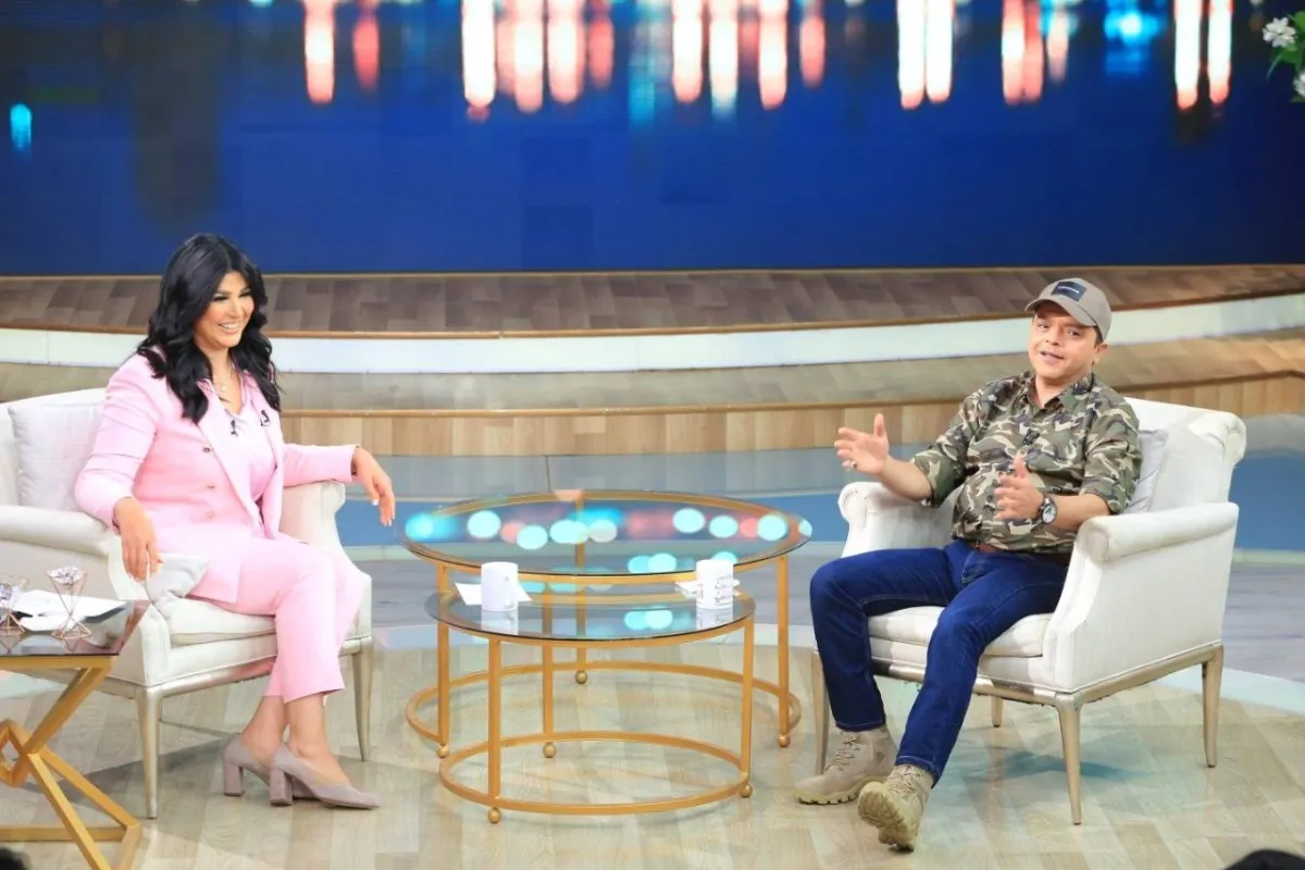 محمد هنيدي ومنى الشاذلي - الصورة من صفحة منى الشاذلي على فيسبوك