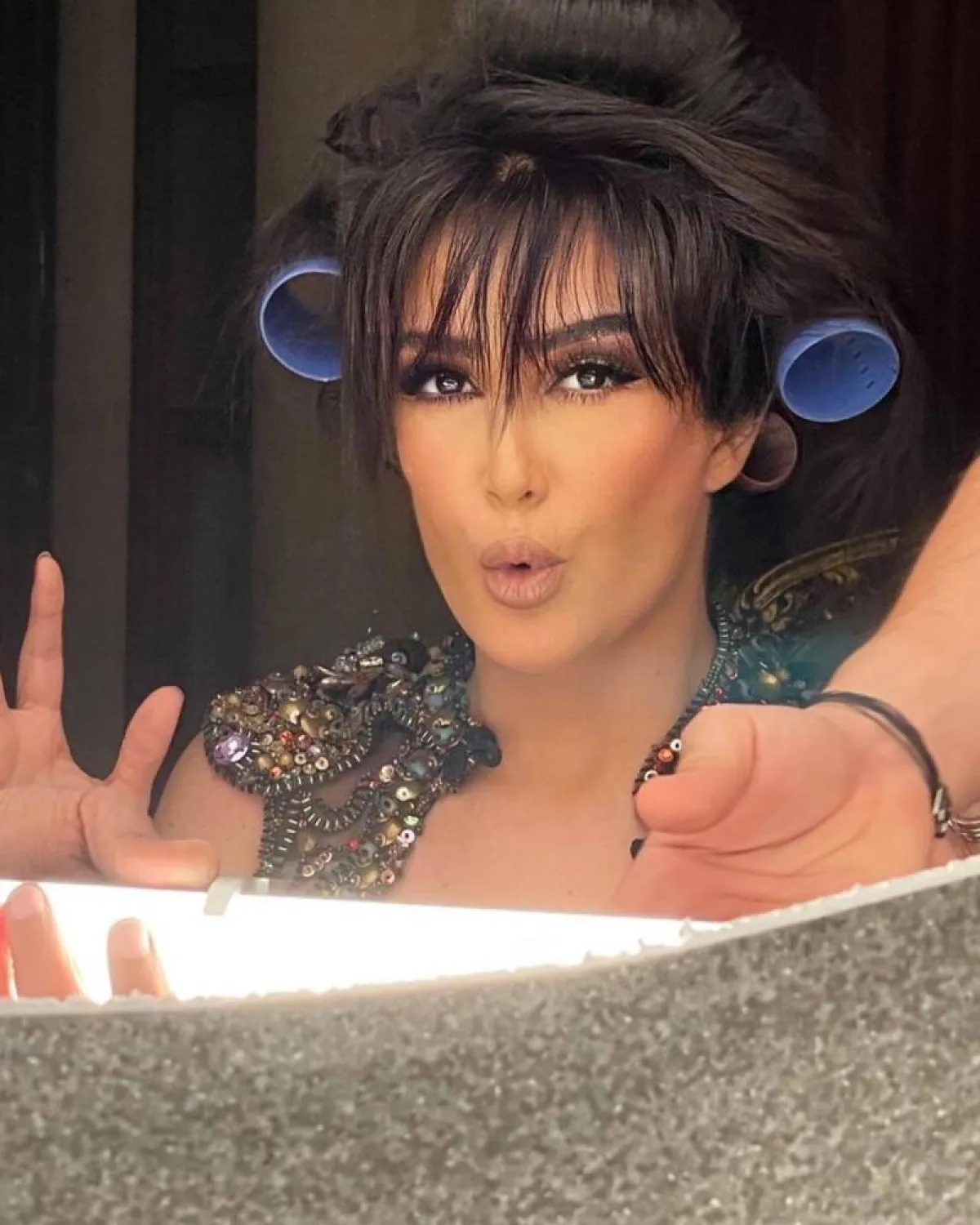  غادة عبد الرازق - الصورة من حسابها على انستغرام