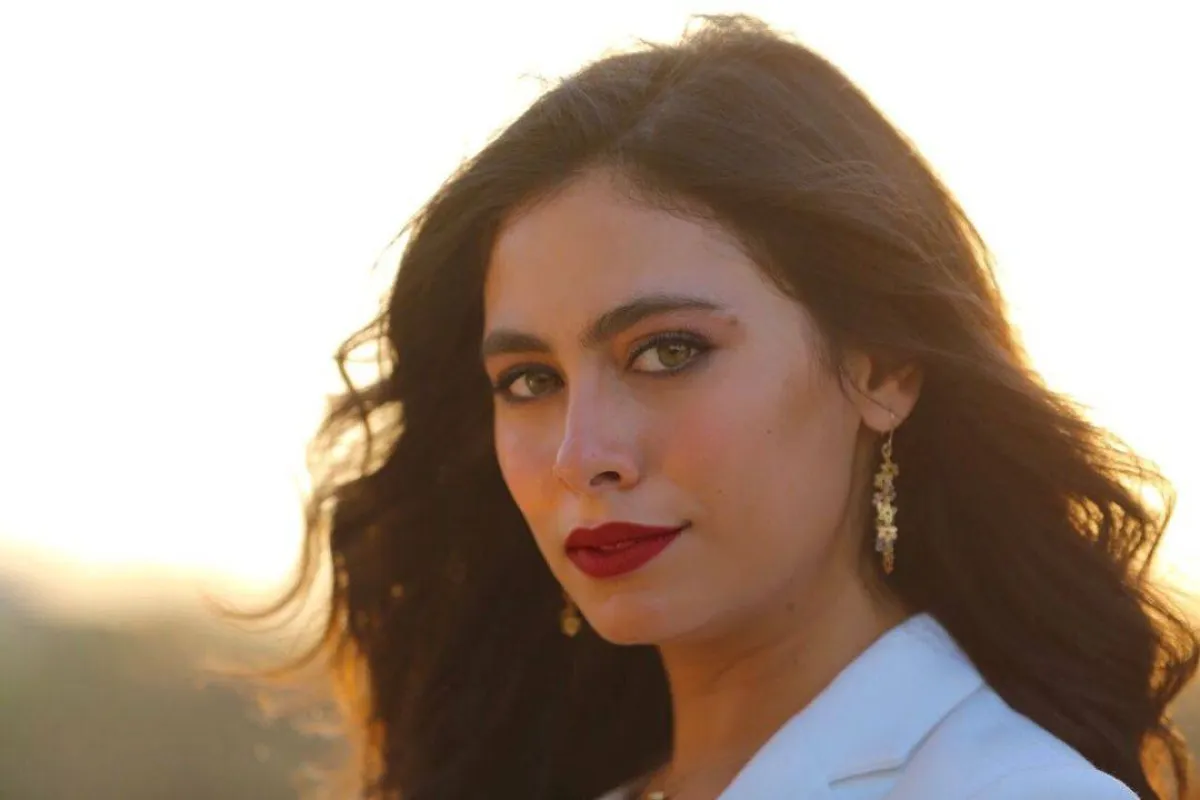  هاجر أحمد - الصورة من حسابها على انستغرام