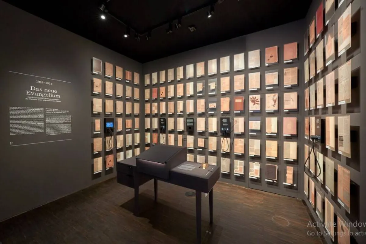 معروضات ثلاثية الأبعاد في المتحف