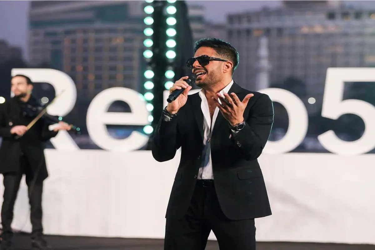 محمد حماقي - الصورة من حسابه على انستغرام