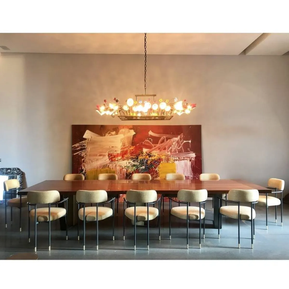 غرف الطعام الفخمة