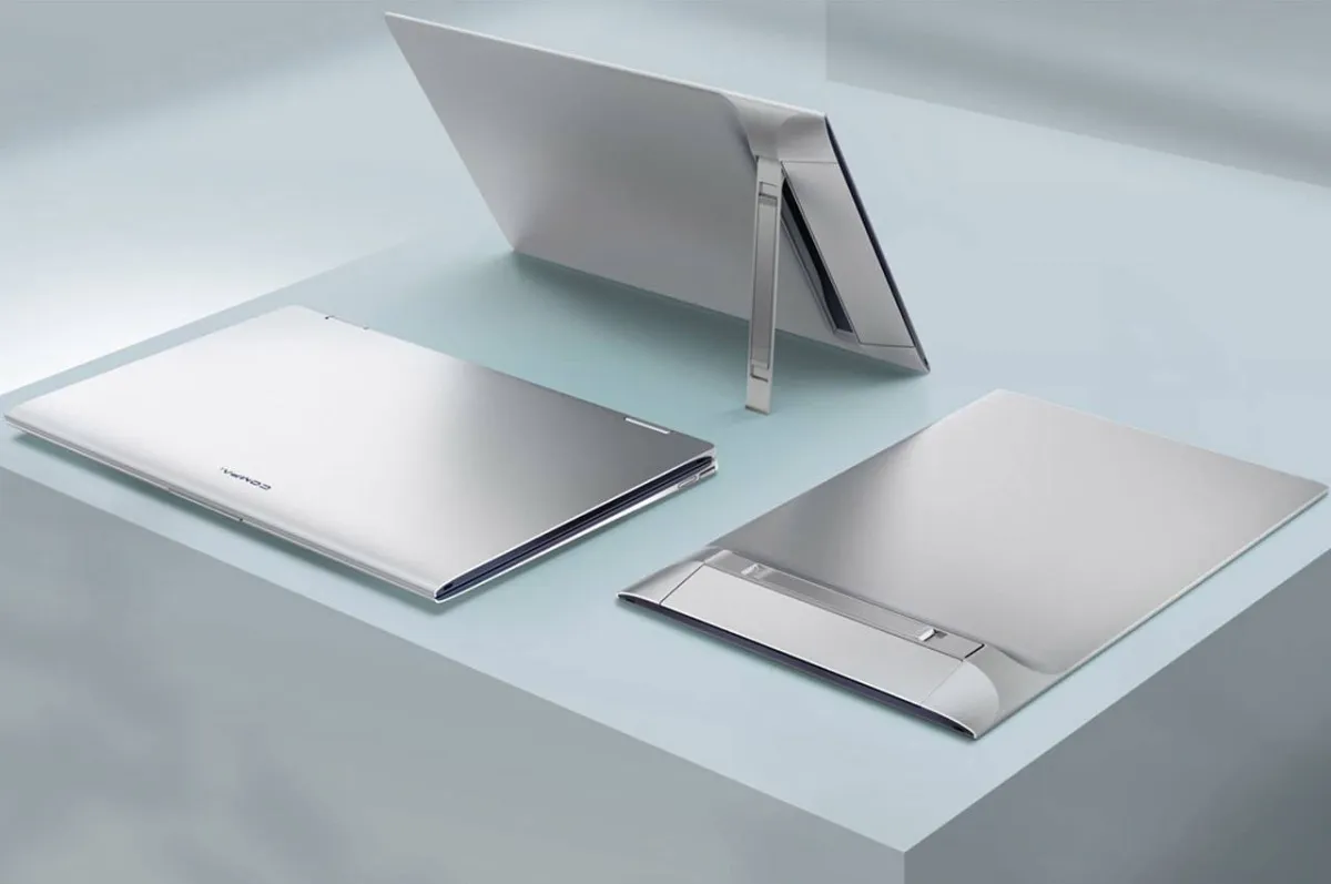 شاشات جهاز اللاب توب متعدد الشاشات